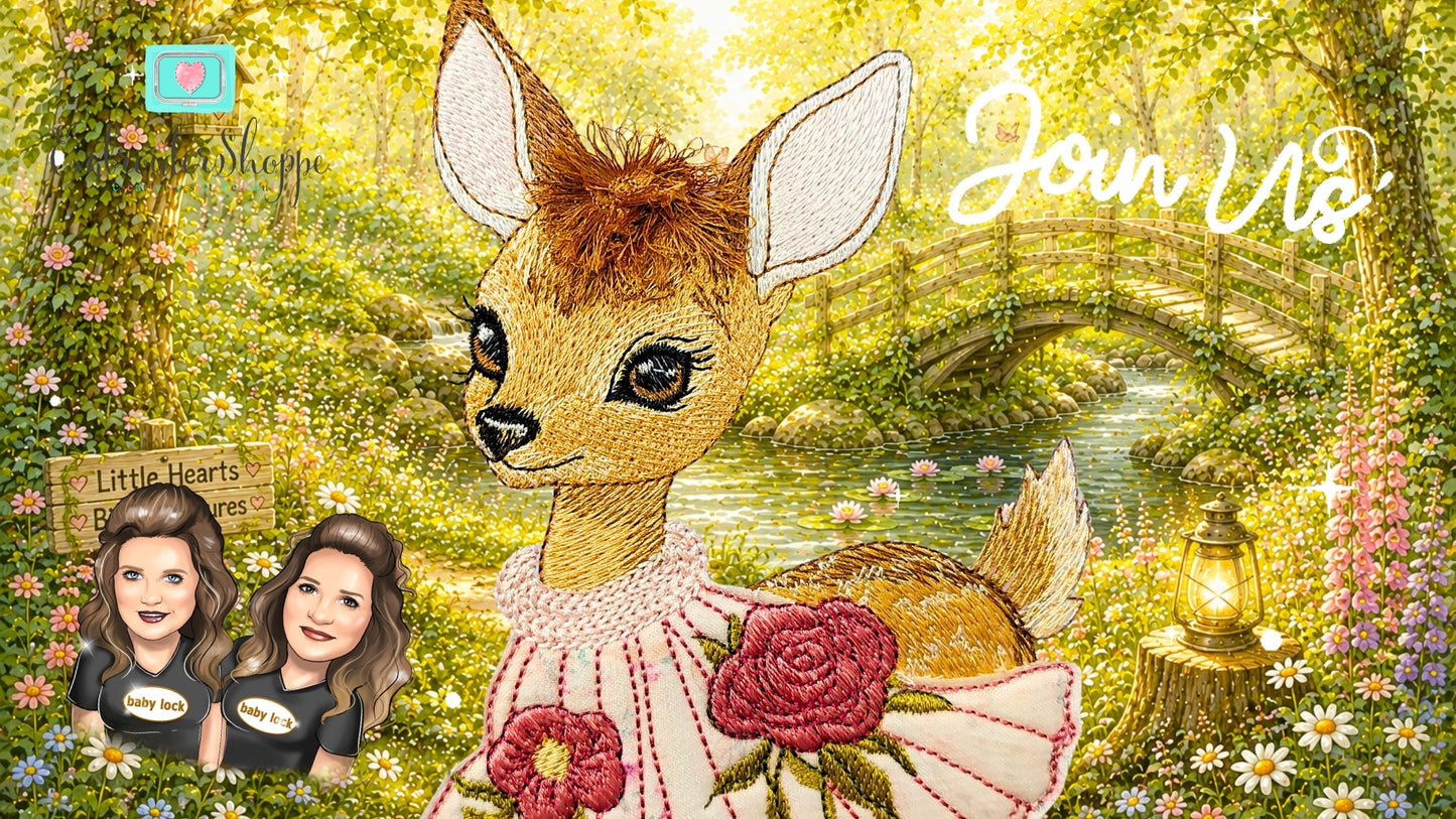 6 x 10 Bell Deer
