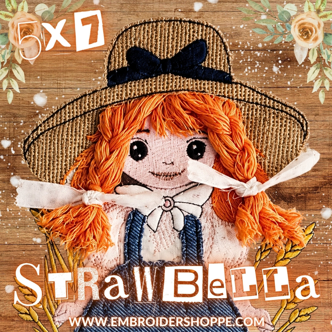 5x7 Strawbella