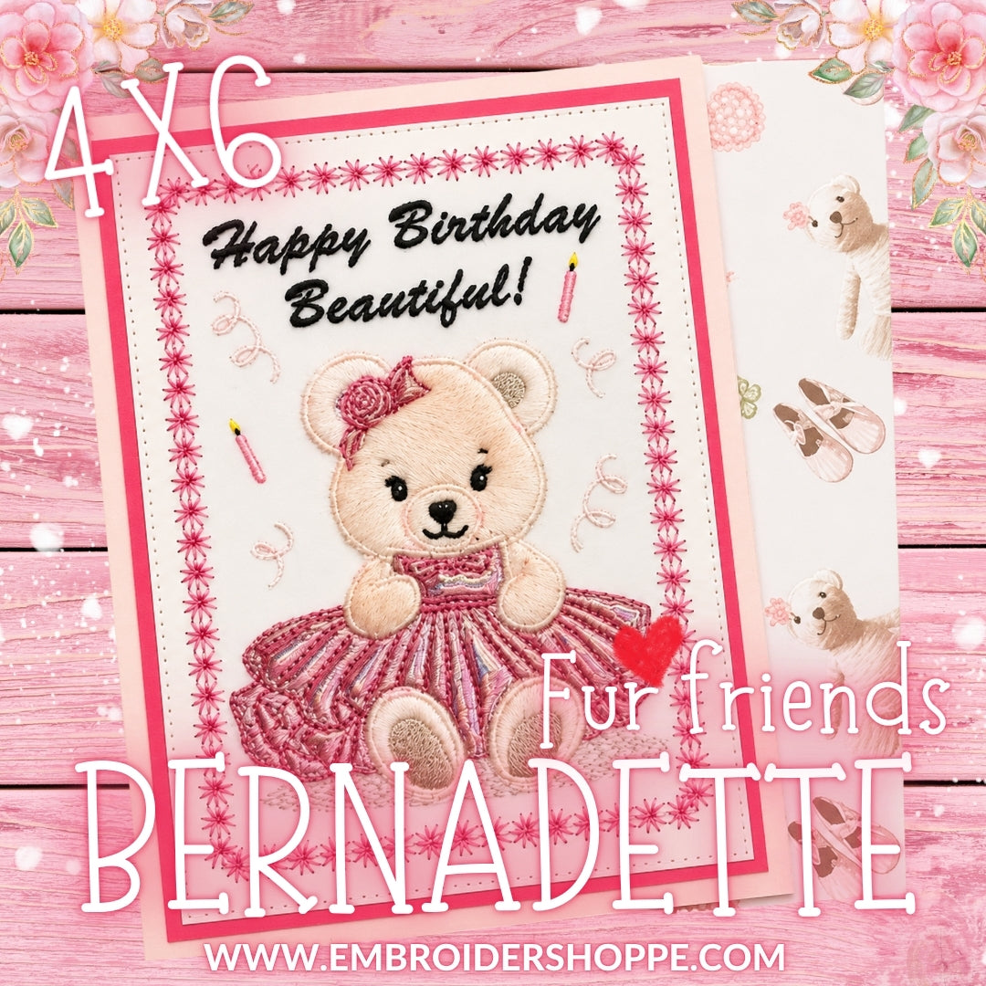 4x6 Bernadette