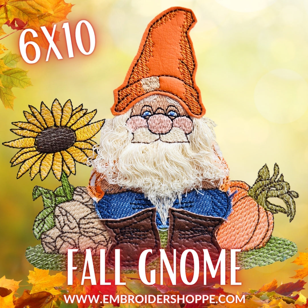 6x10 Fall Gnome