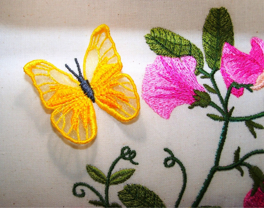 Sweet Peas and Butterflies
