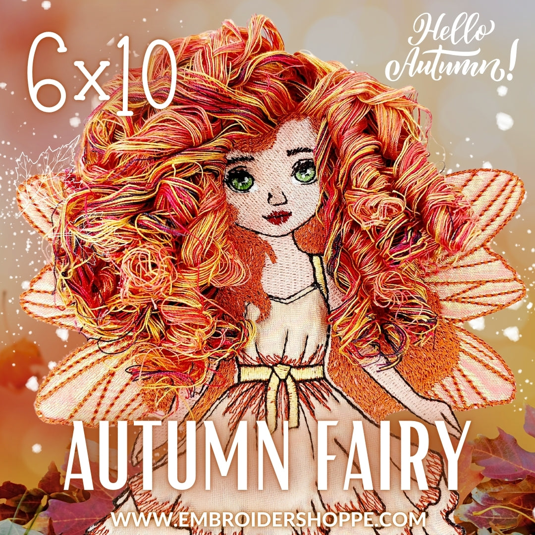 6x10 Autumn Fairy