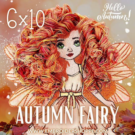 6x10 Autumn Fairy