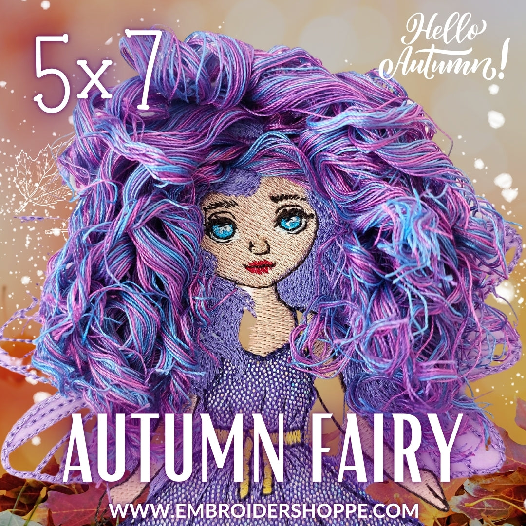 5x7 Autumn Fairy