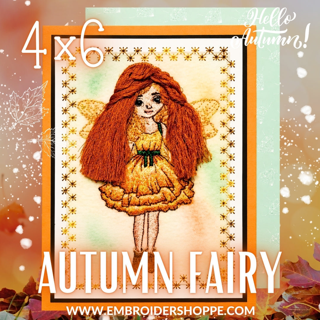 4x6 Autumn Fairy