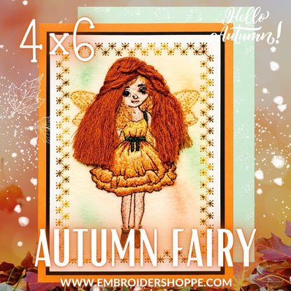 4x6 Autumn Fairy