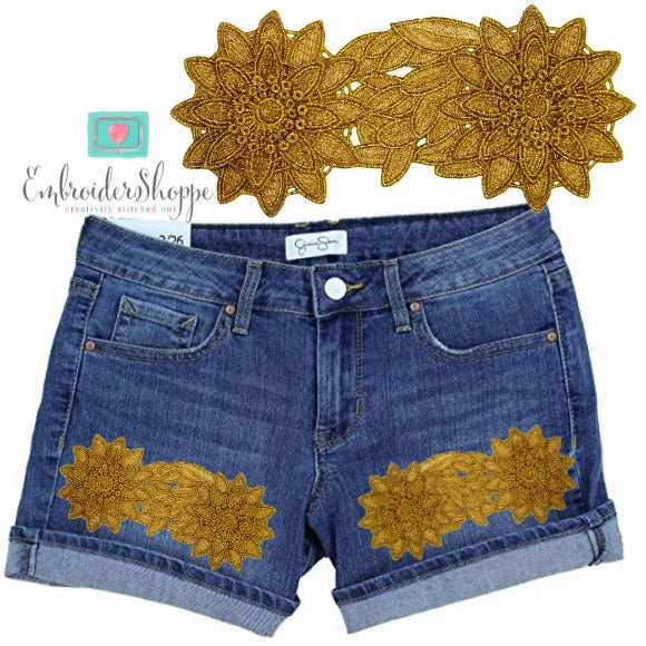 Golden Daisy Jean Tattoo