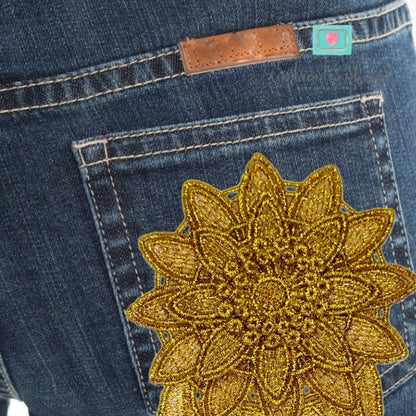 Golden Daisy Jean Tattoo