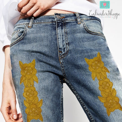 Golden Daisy Jean Tattoo