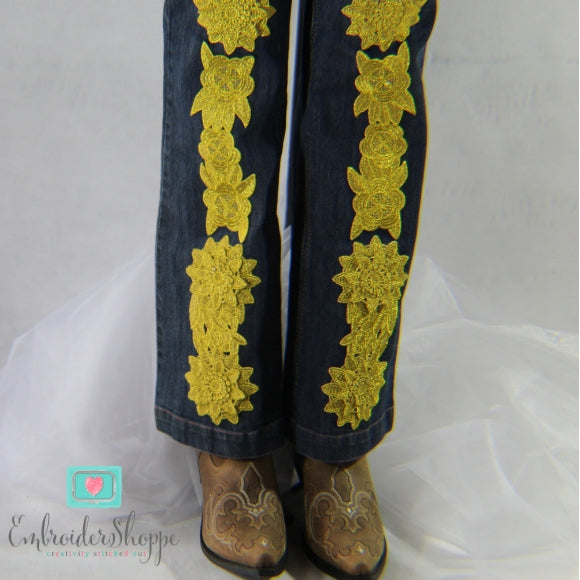 Golden Daisy Jean Tattoo