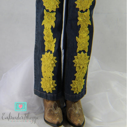 Golden Daisy Jean Tattoo