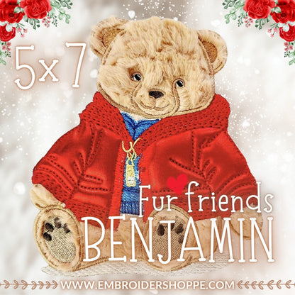 5x7 Benjamin Bear