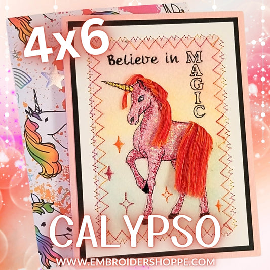 4x6 Unicorn Calypso