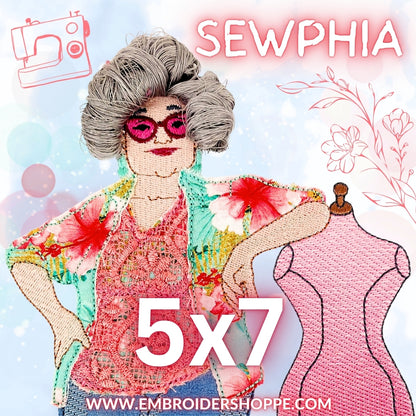 5x7 Sewphia