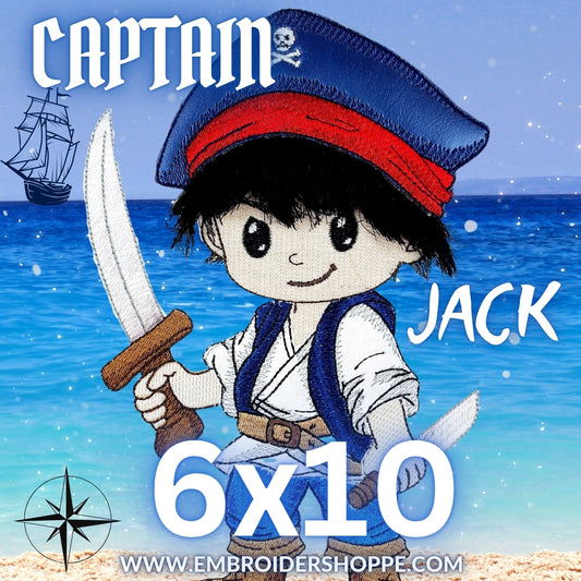 6x10 Captain Jack