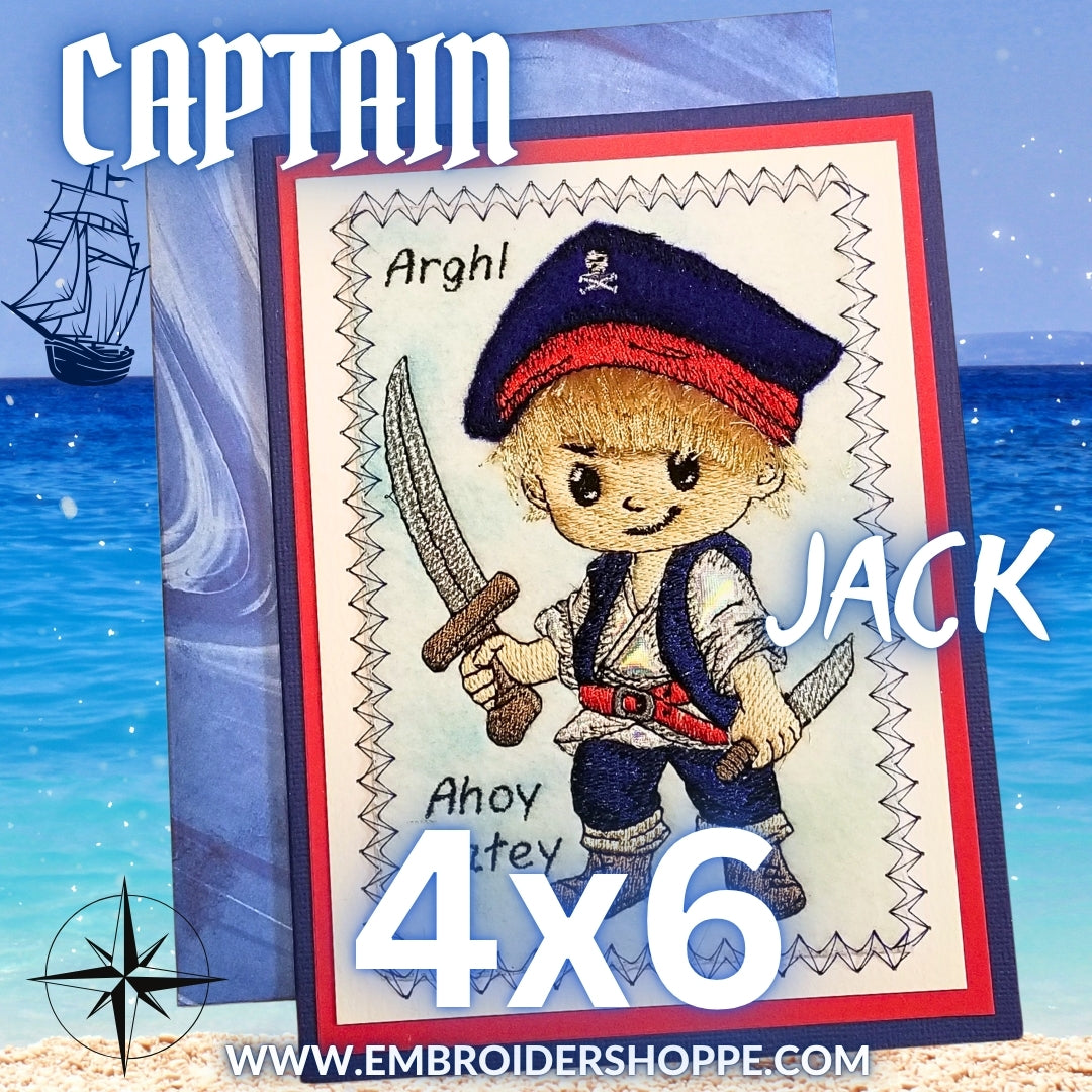 4x6 Captain Jack