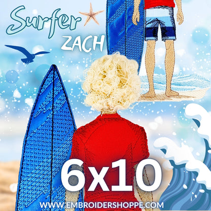 6x10 Surfer Zach