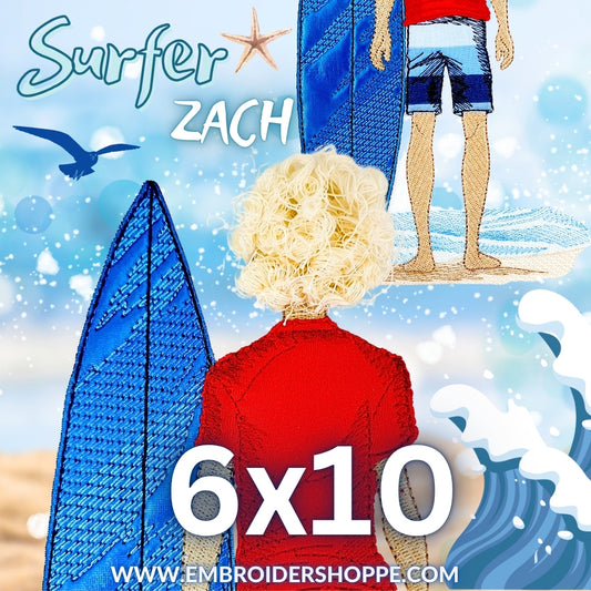 6x10 Surfer Zach
