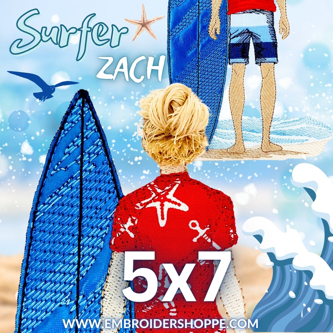 5x7 Surfer Zach