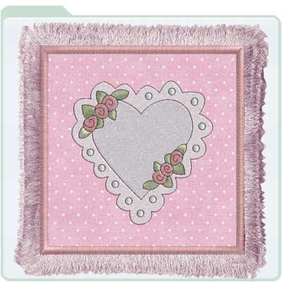 Fringed Baby Quilt