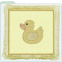 Fringed Baby Quilt