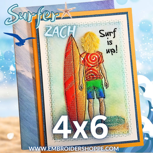 4x6 Surfer Zach