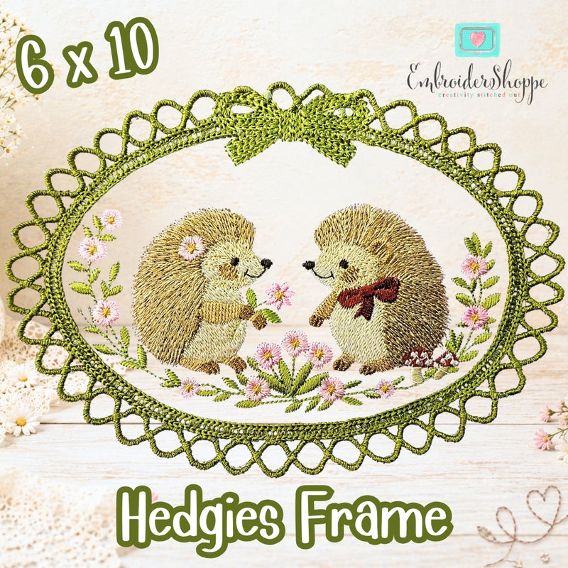 6x10 Hedgies Frame