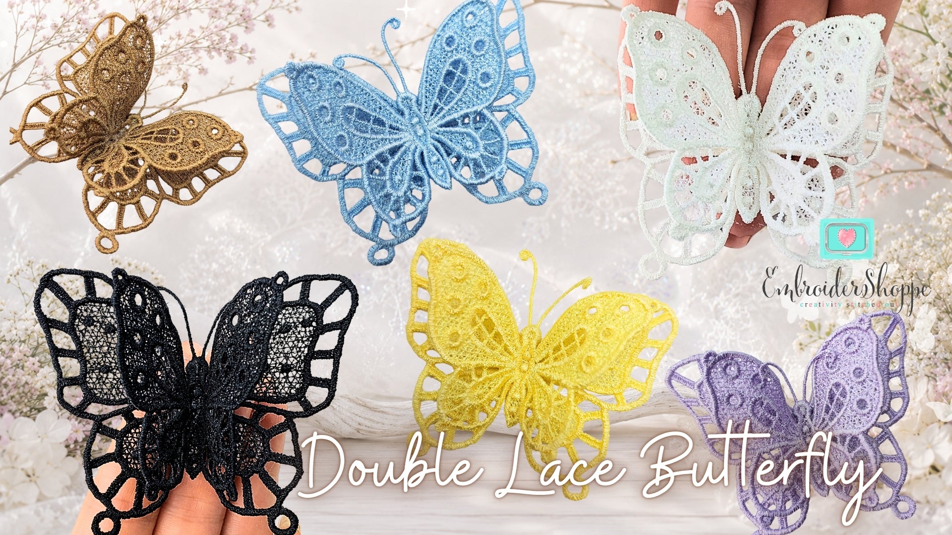 Double Lace Butterfly