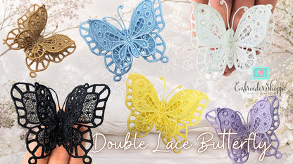Double Lace Butterfly