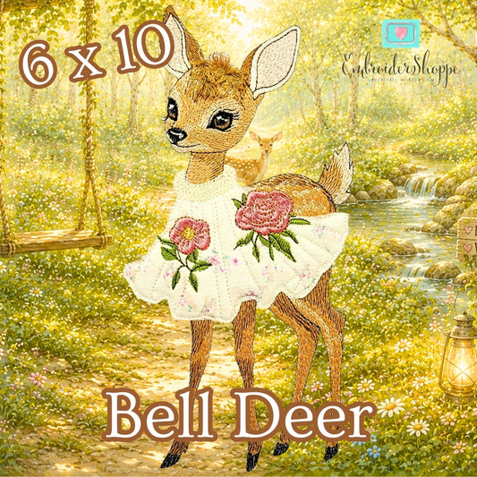 6 x 10 Bell Deer