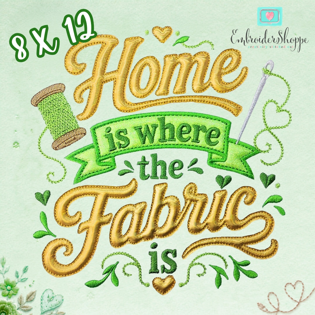 8 x 12 Home Fabric