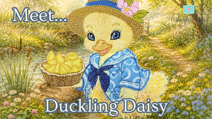 5 x 7 Duckling Daisy