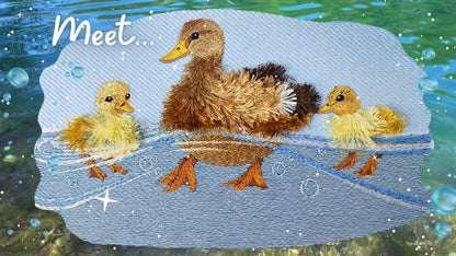 5 x 7 Mother Duck