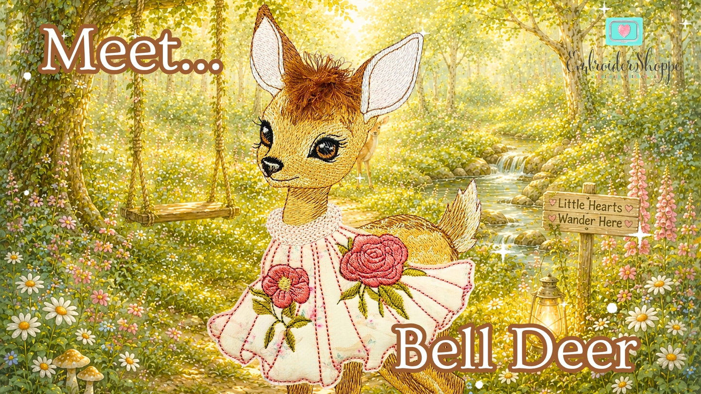 6 x 10 Bell Deer