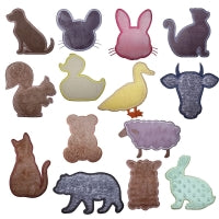 Fur Friends Silhouette Applique Set