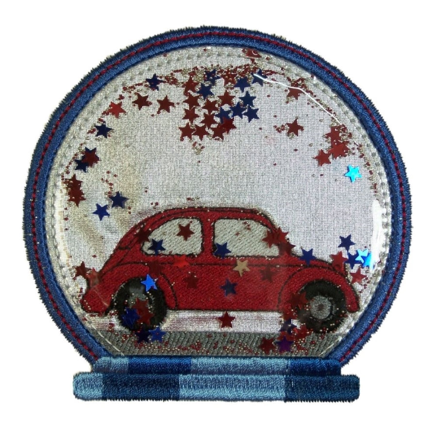 Vinyl Snowglobe Applique Set
