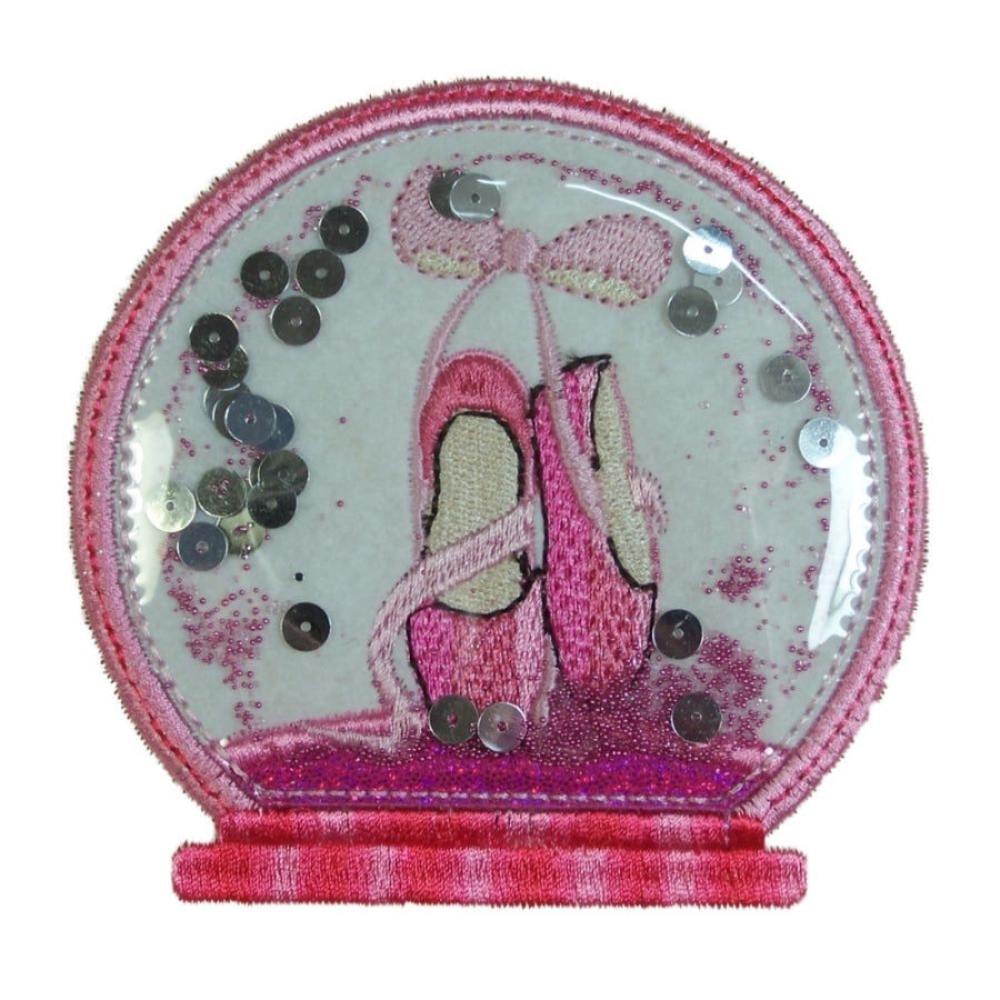 Vinyl Snowglobe Applique Set