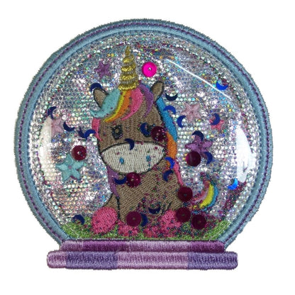 Vinyl Snowglobe Applique Set