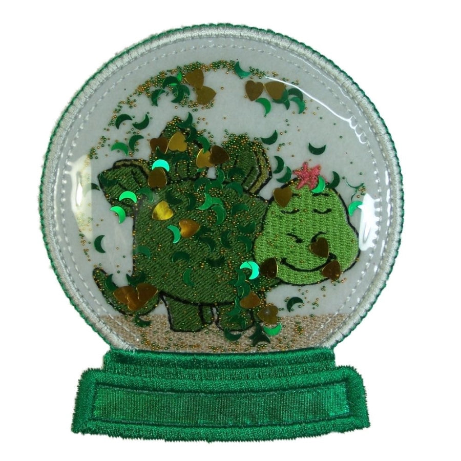 Vinyl Snowglobe Applique Set