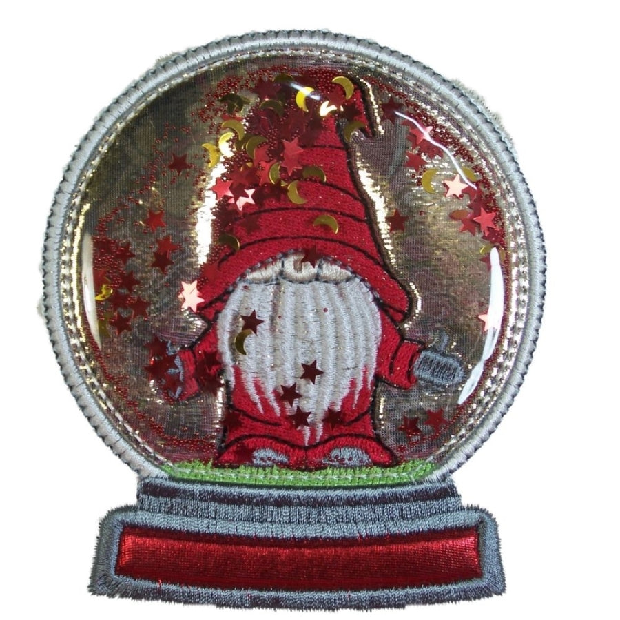 Vinyl Snowglobe Applique Set