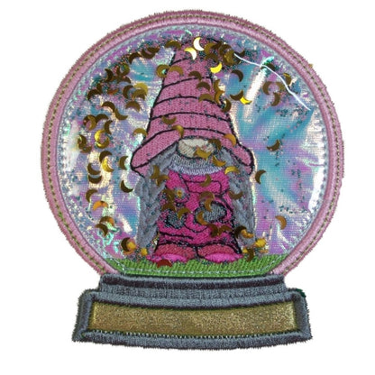 Vinyl Snowglobe Applique Set