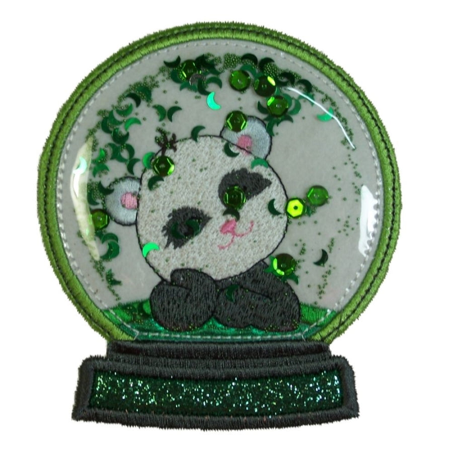 Vinyl Snowglobe Applique Set