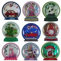 Vinyl Snowglobe Applique Set