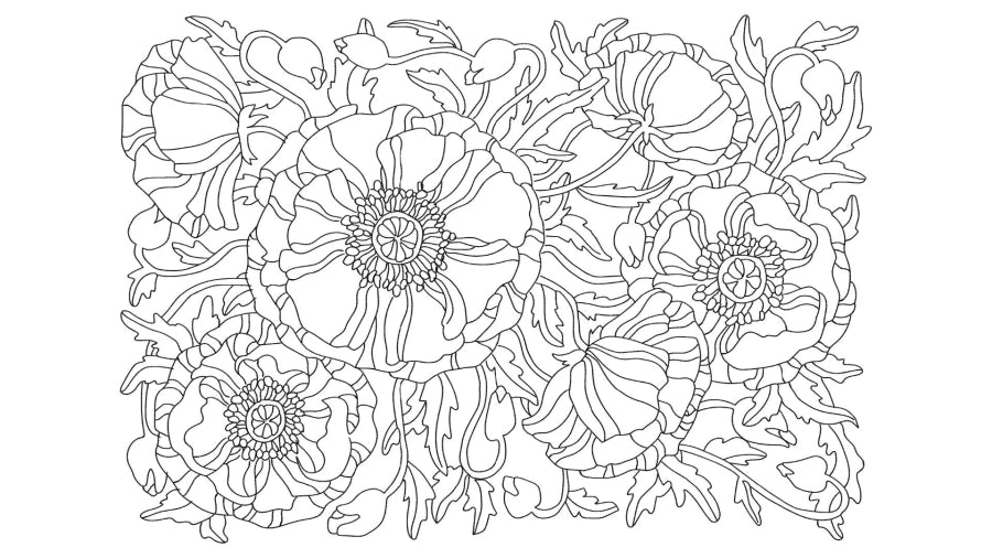 Redwork Placemats