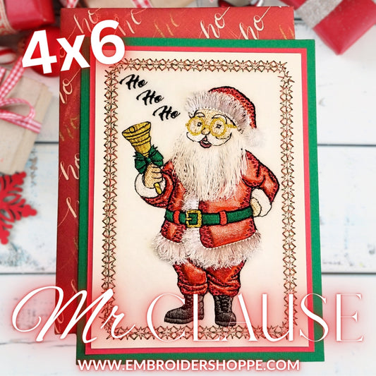 4x6 Mr Clause