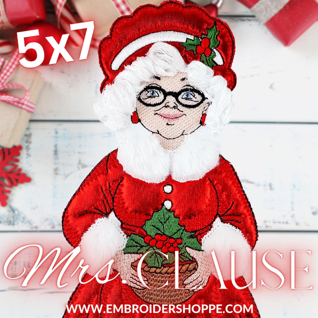 5x7 Mrs Clause