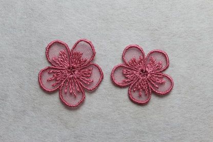 Mini Organza Flower Set