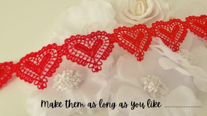 Heart Lace Trim