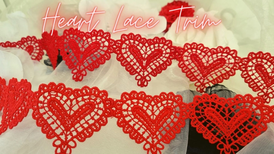 Heart Lace Trim