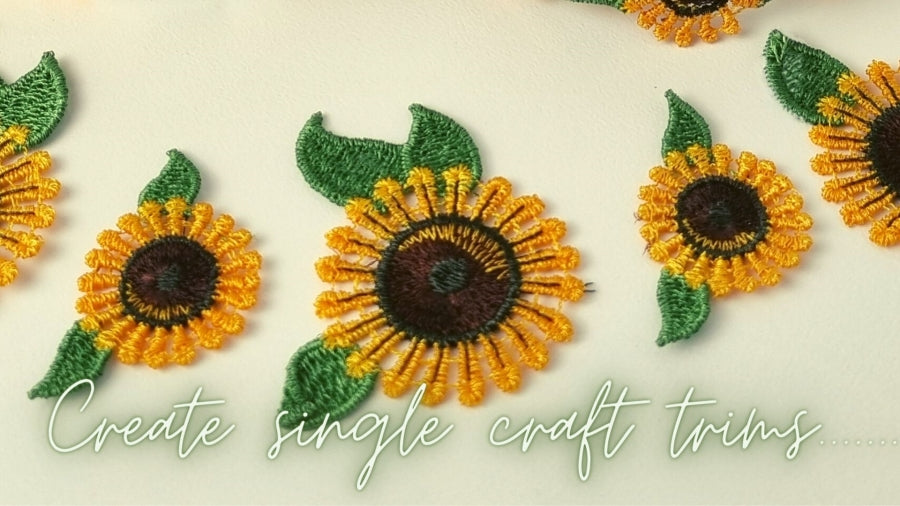 Sunflower Lace Trim